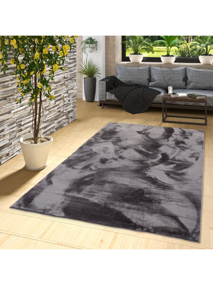 Pergamon Fellteppich Super Soft Pearl in Antraciet günstig kaufen