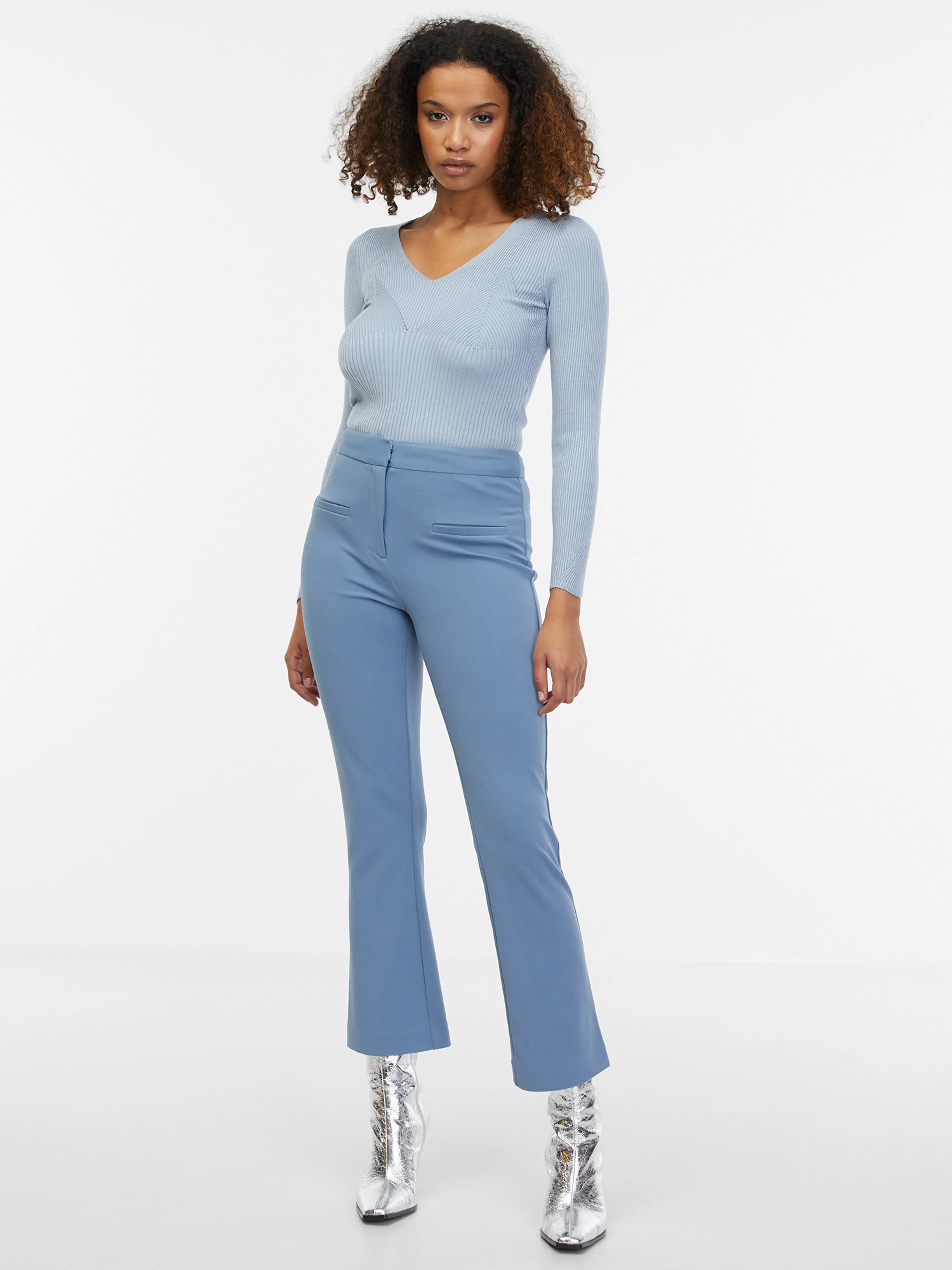 Blaue Damenhose ORSAY