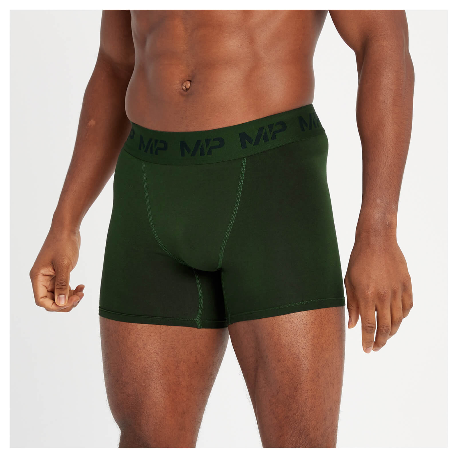 Boxers MP pour hommes  – Carbone/Bleu fumé/Vert foncé