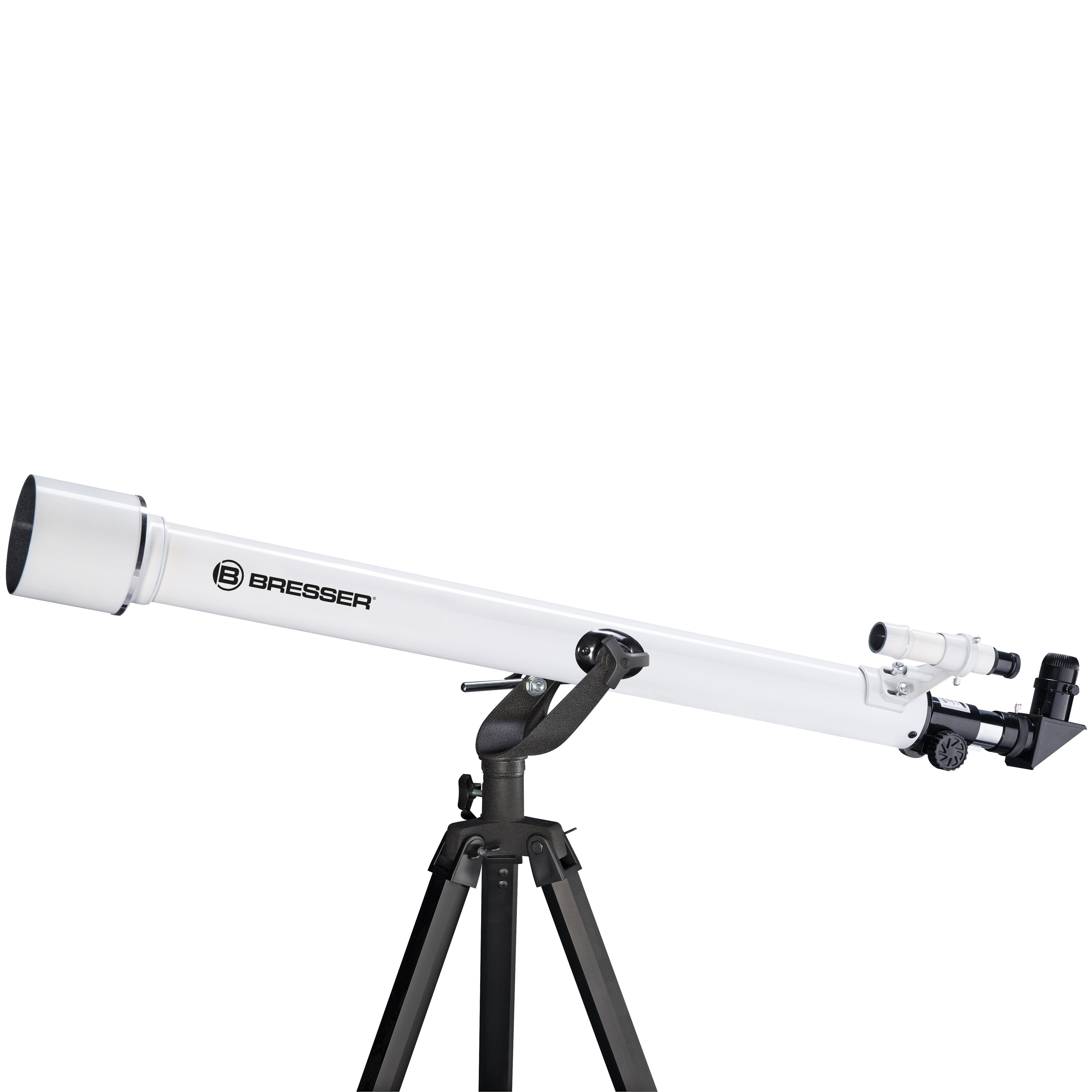 BRESSER Teleskop Classic 60/900 AZ Linsen mit Buch ''Julius forscht im Weltall''