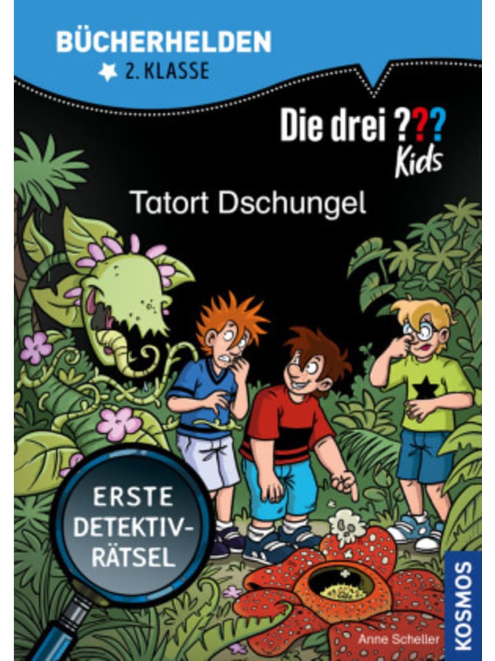 Kosmos Buch - Die drei ??? Kids, Bücherhelden 2. Klasse, Tatort Dschungel günstig kaufen onesize