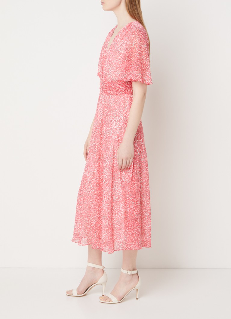 Abito midi con stampa floreale di Marie de Hobbs