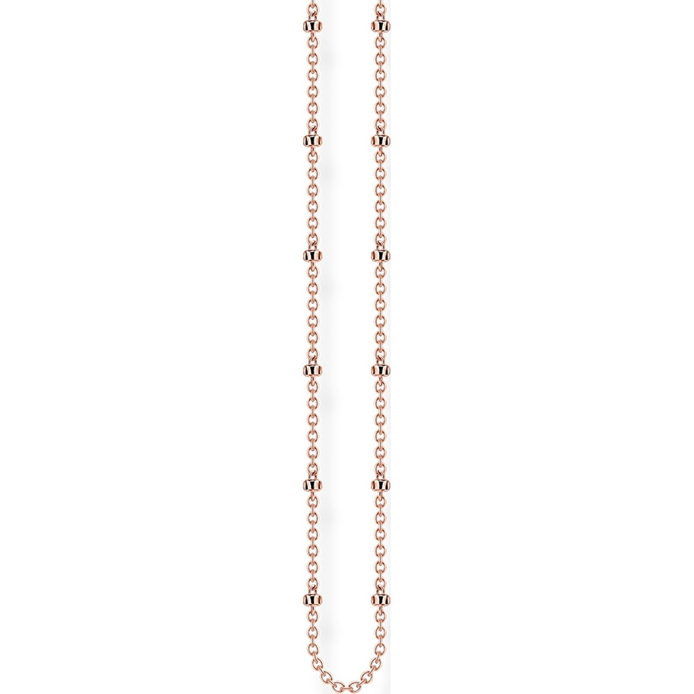 Thomas Sabo Chaînette 925 Argent or rose collier