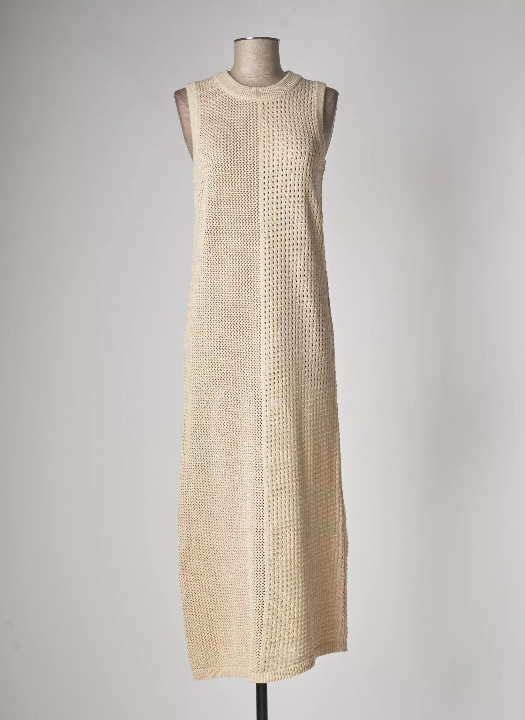 Object Robes Longues Femme couleur beige