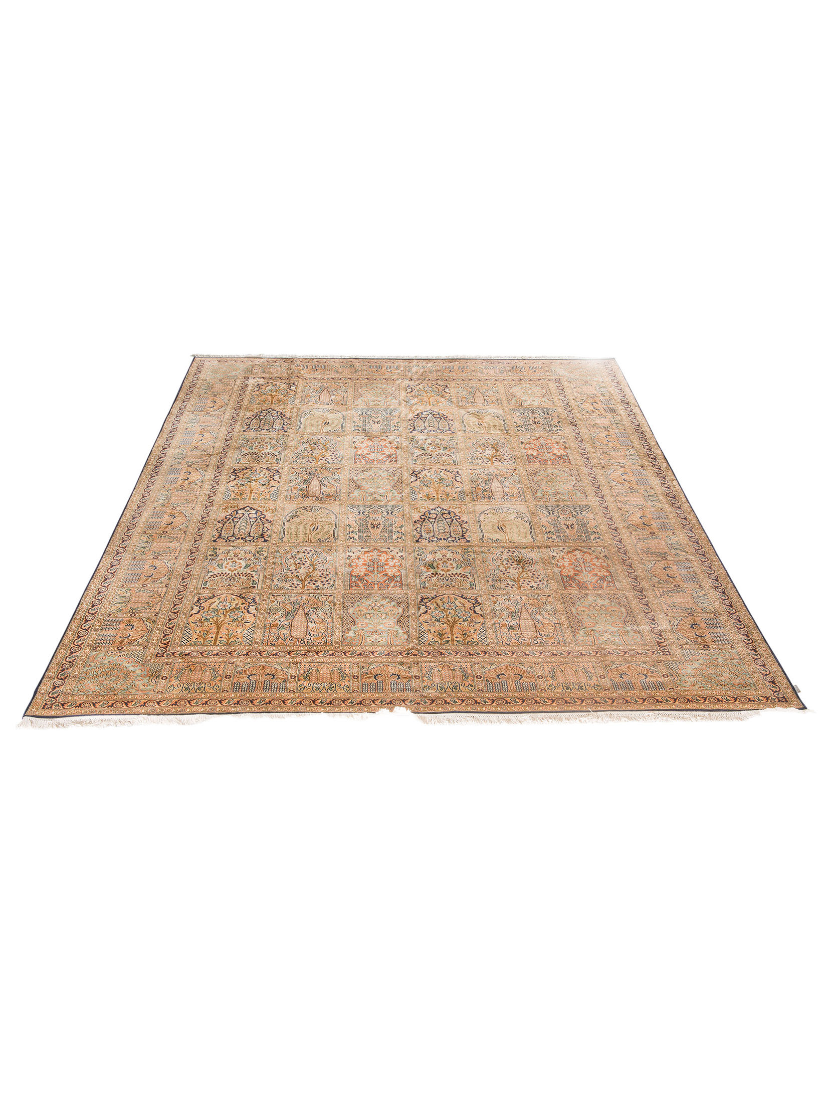 Kaschmir Seide 16/16 ca. 241 x 342 cm, Unikat / Einzelstück