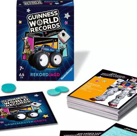 Guinness World Records - Rekordjagd - Kartenspiel ab 7 Jahren