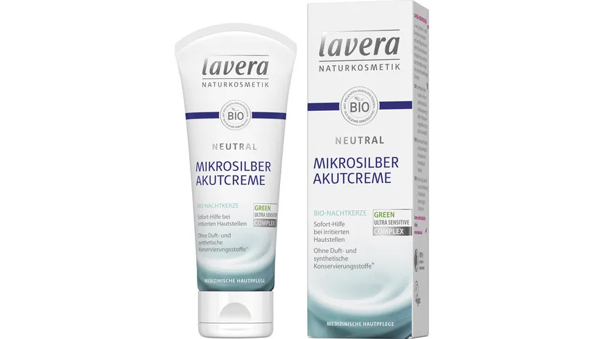 lavera NEUTRAL Mikrosilber Akutcreme 75 ml