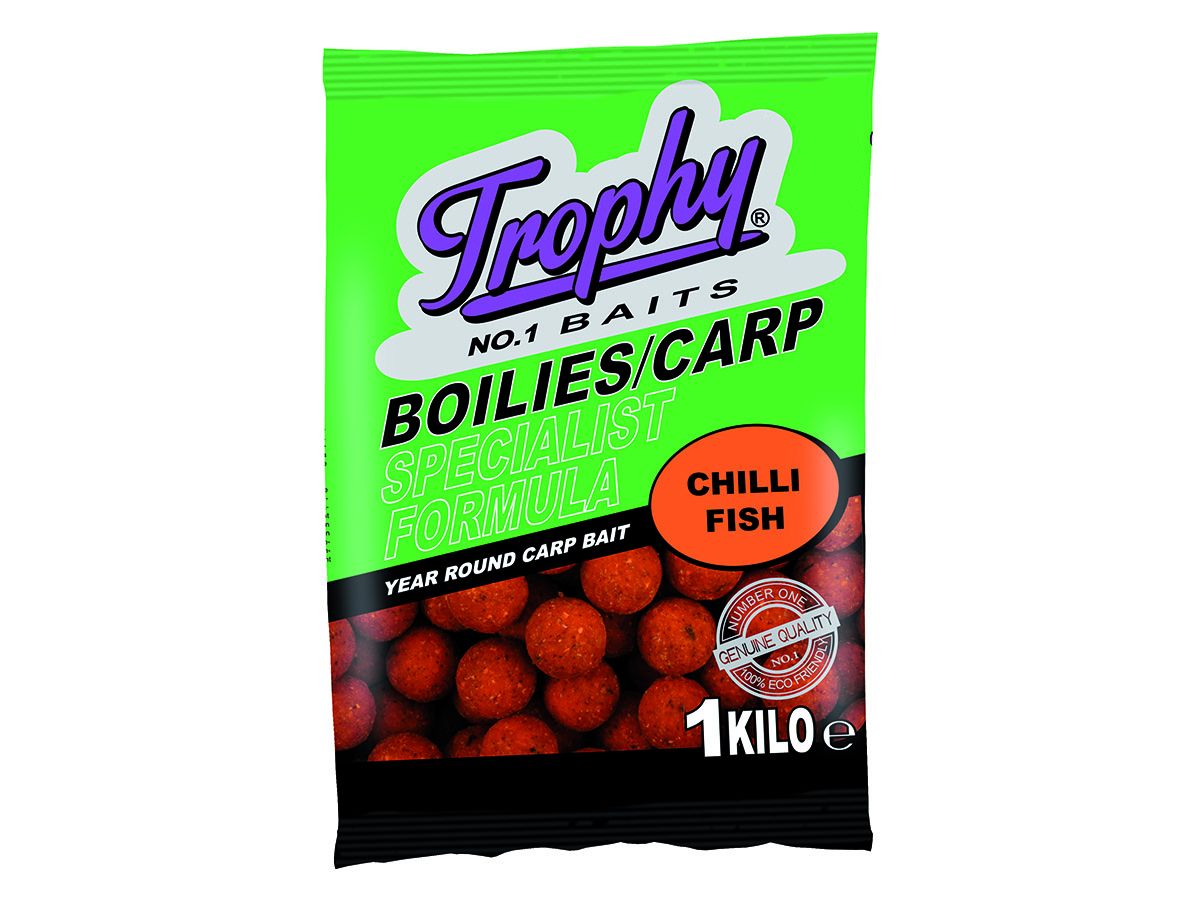Albatros Trophy Bait 15 mm Chili Fish Boilies