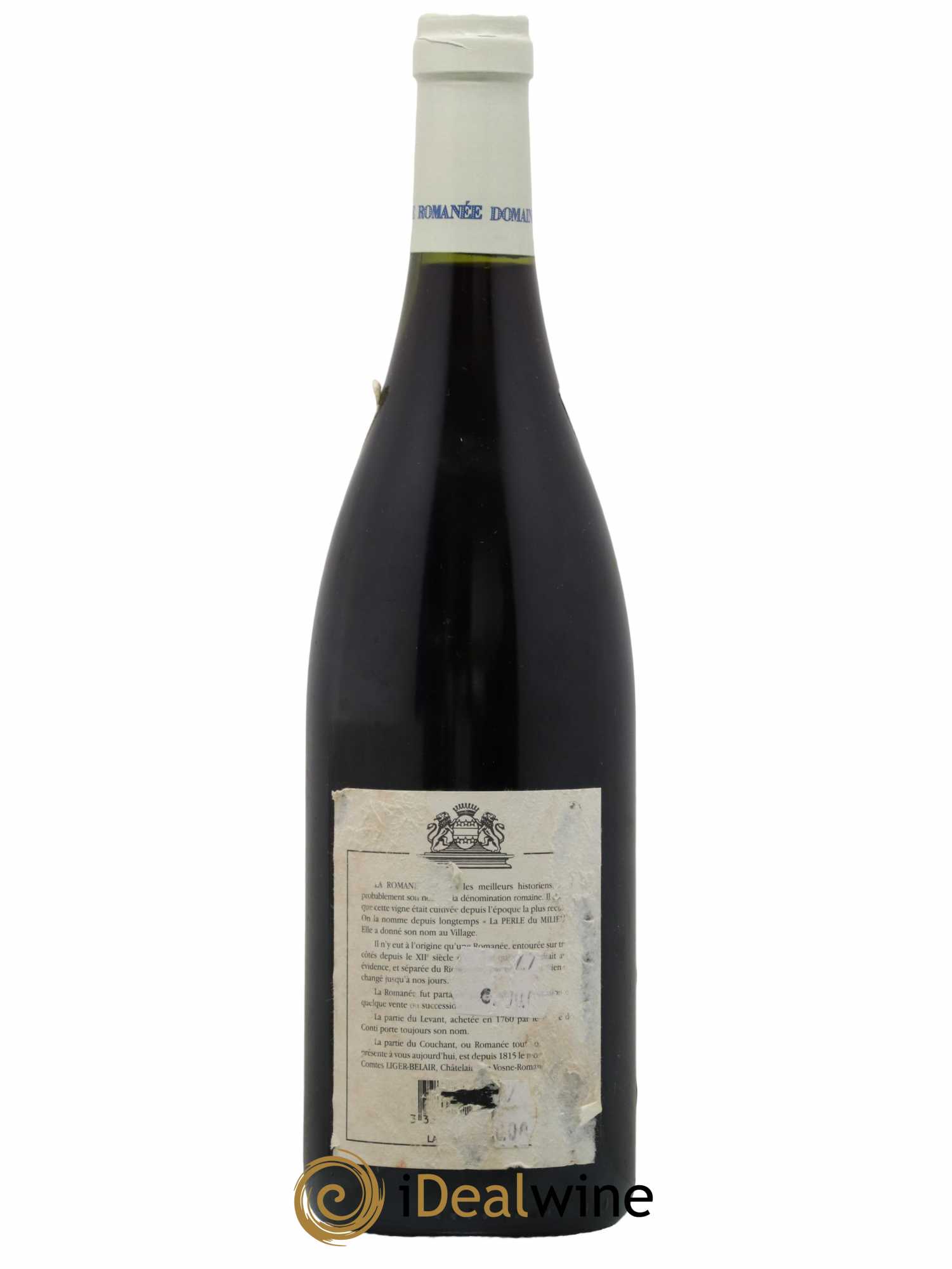 La Romanée Grand Cru Comte Liger-Belair (Domaine du)  2001 - Lot de 1 Bouteille