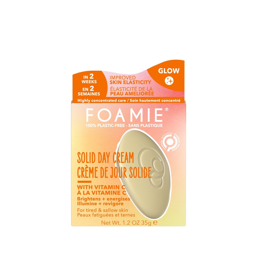 Foamie Crème visage de jour énergisante Crème visage solide