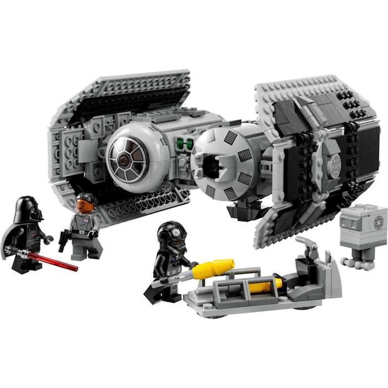 LEGO® Star Wars 75347 Le Bombardier TIE, Maquette Vaisseau avec Figurine de Droïde Gonk blanc