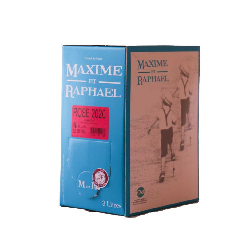 Maxime Et Raphael Rosé 3 L