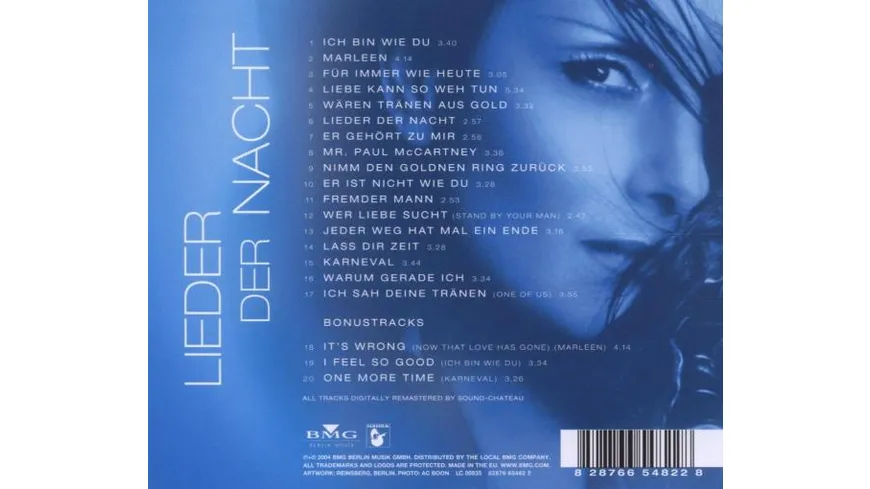 Lieder Der Nacht-Special Ed.