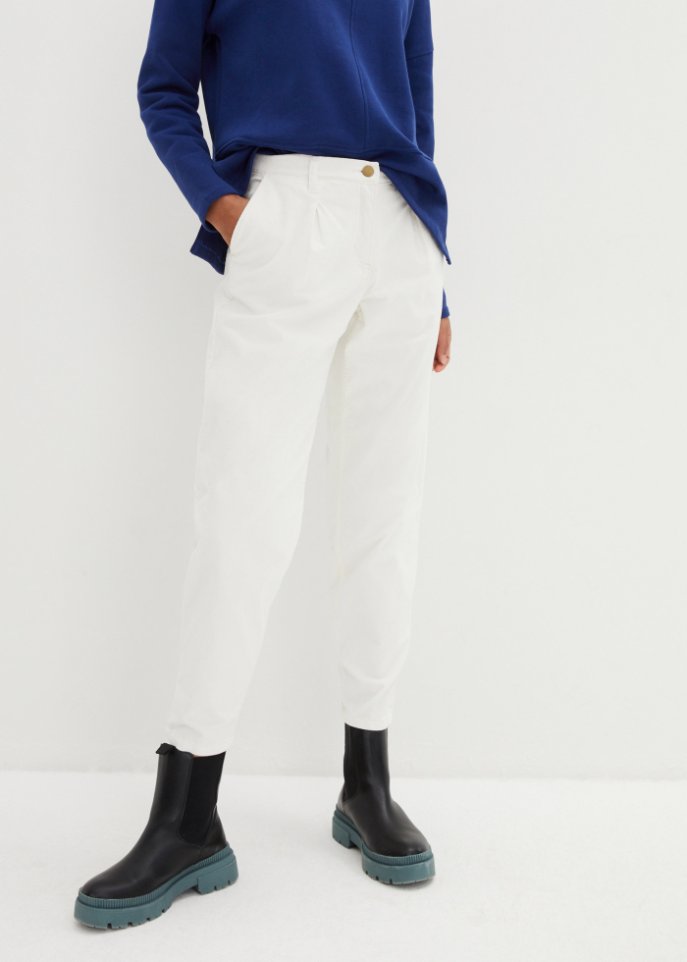 Cordhose Balloon-fit mit Bio - Baumwolle
