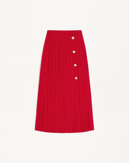 Saia midi de georgette