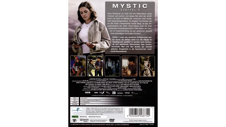 Mystic - Das Geheimnis von Kauri Point - Staffel 3 - Episoden 1-8  [2 DVDs]