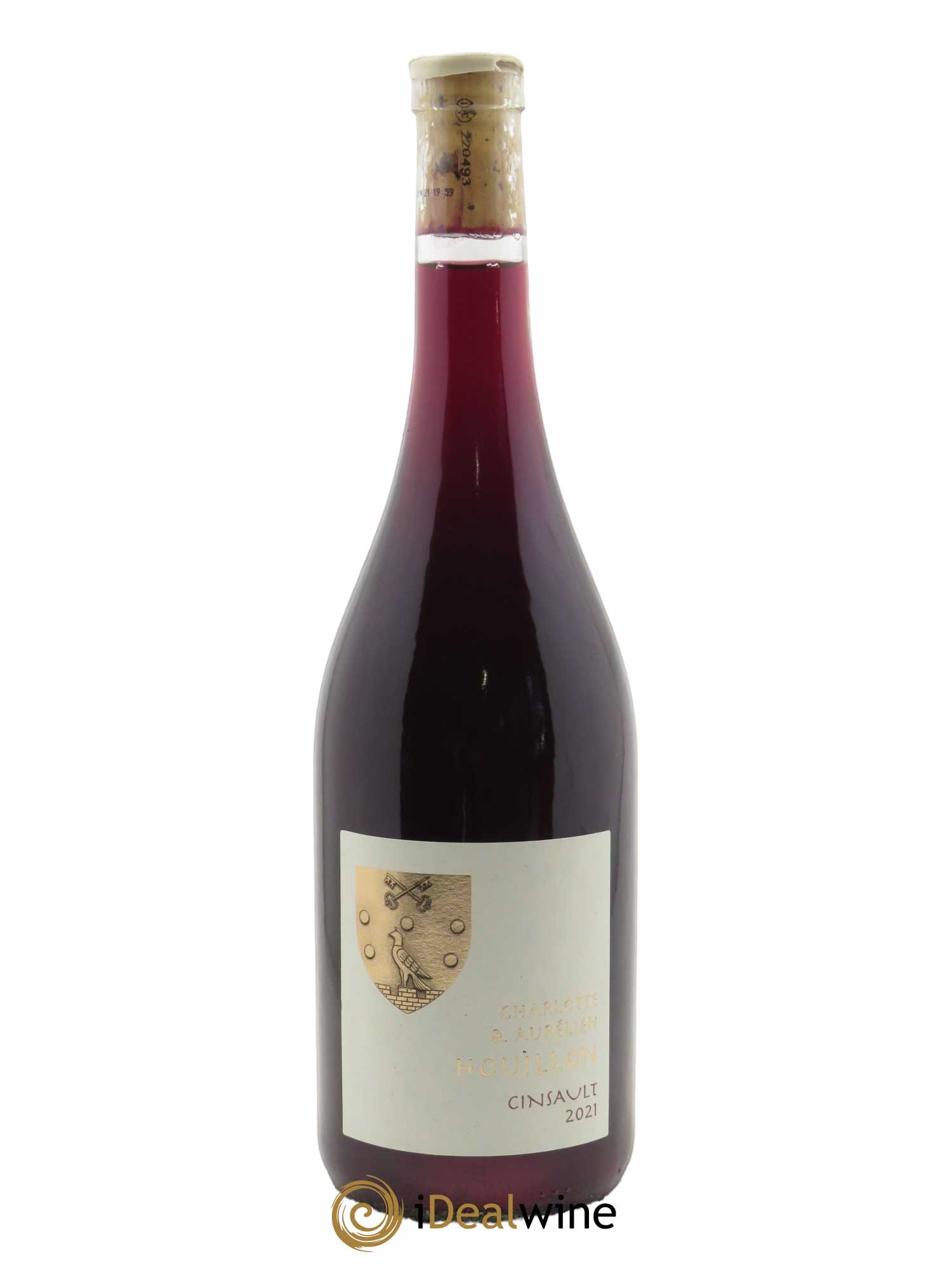 Vin de France Cinsault Aurélien et Charlotte Houillon  2021 - Lot de 1 Bouteille