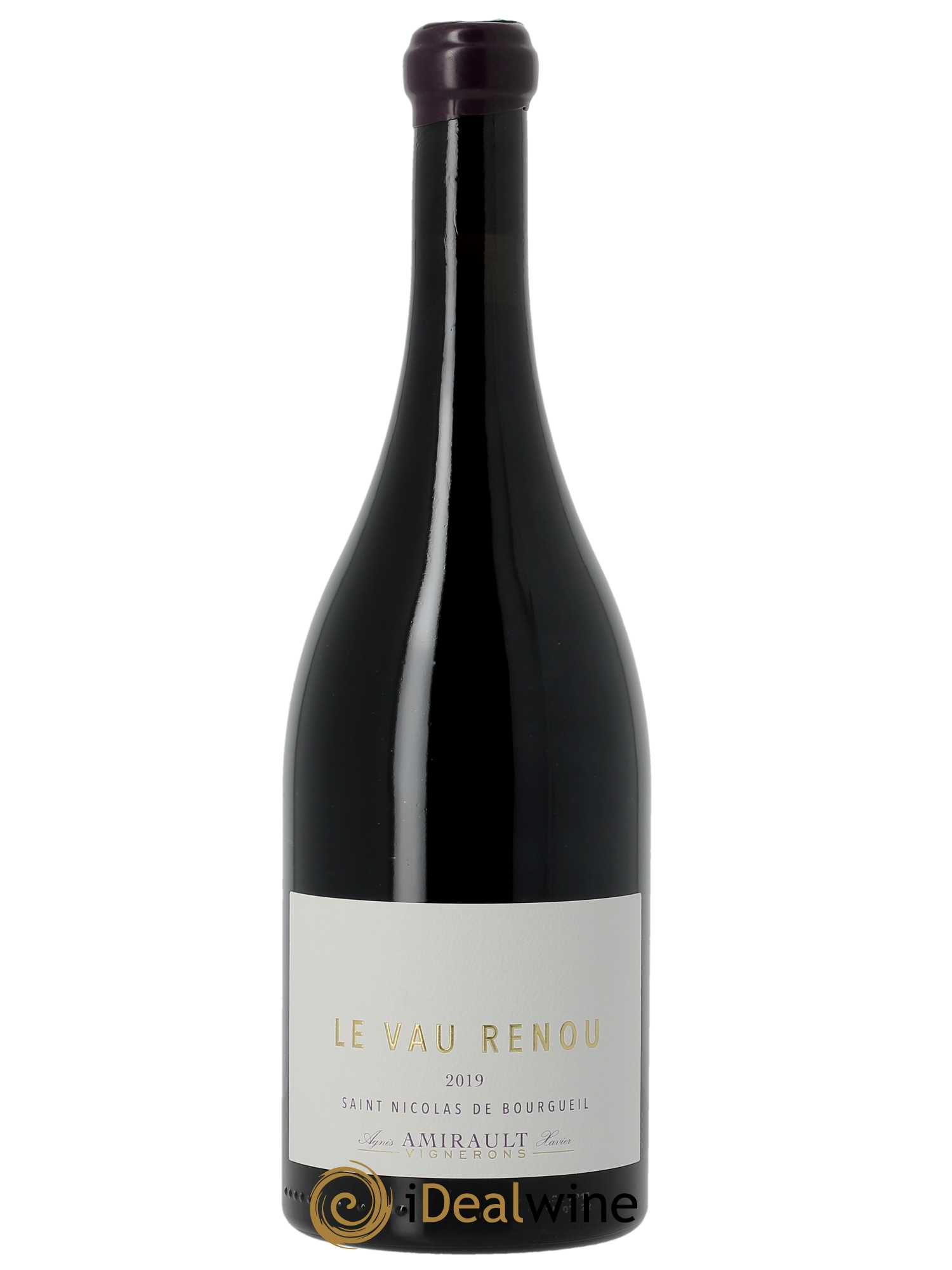 Saint-Nicolas de Bourgueil Le Vau Renou Agnès et Xavier Amirault  2019 - Lot de 1 Bouteille