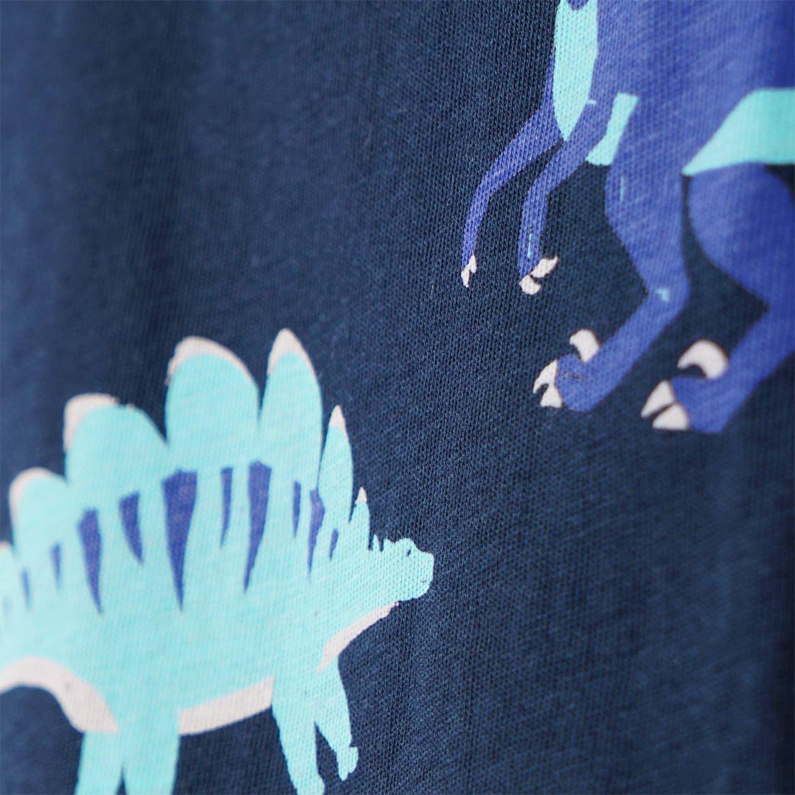 Baby Langarmshirt mit Dino-Allover