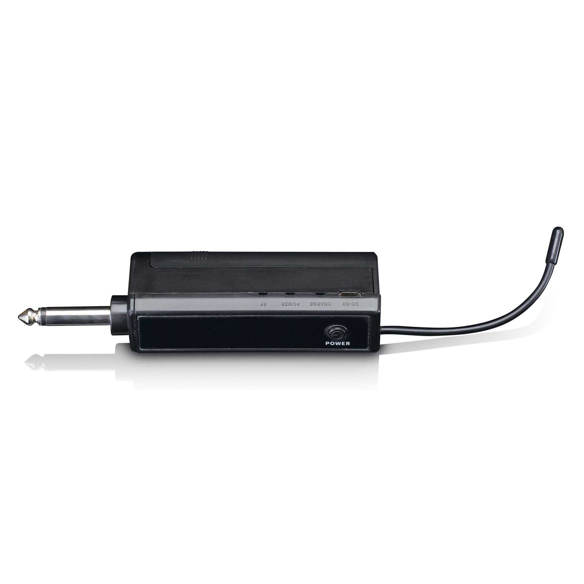 Lenco Mikrofon MCW-011BK - Kabelloses Mikrofon mit 6,3 mm Receiver