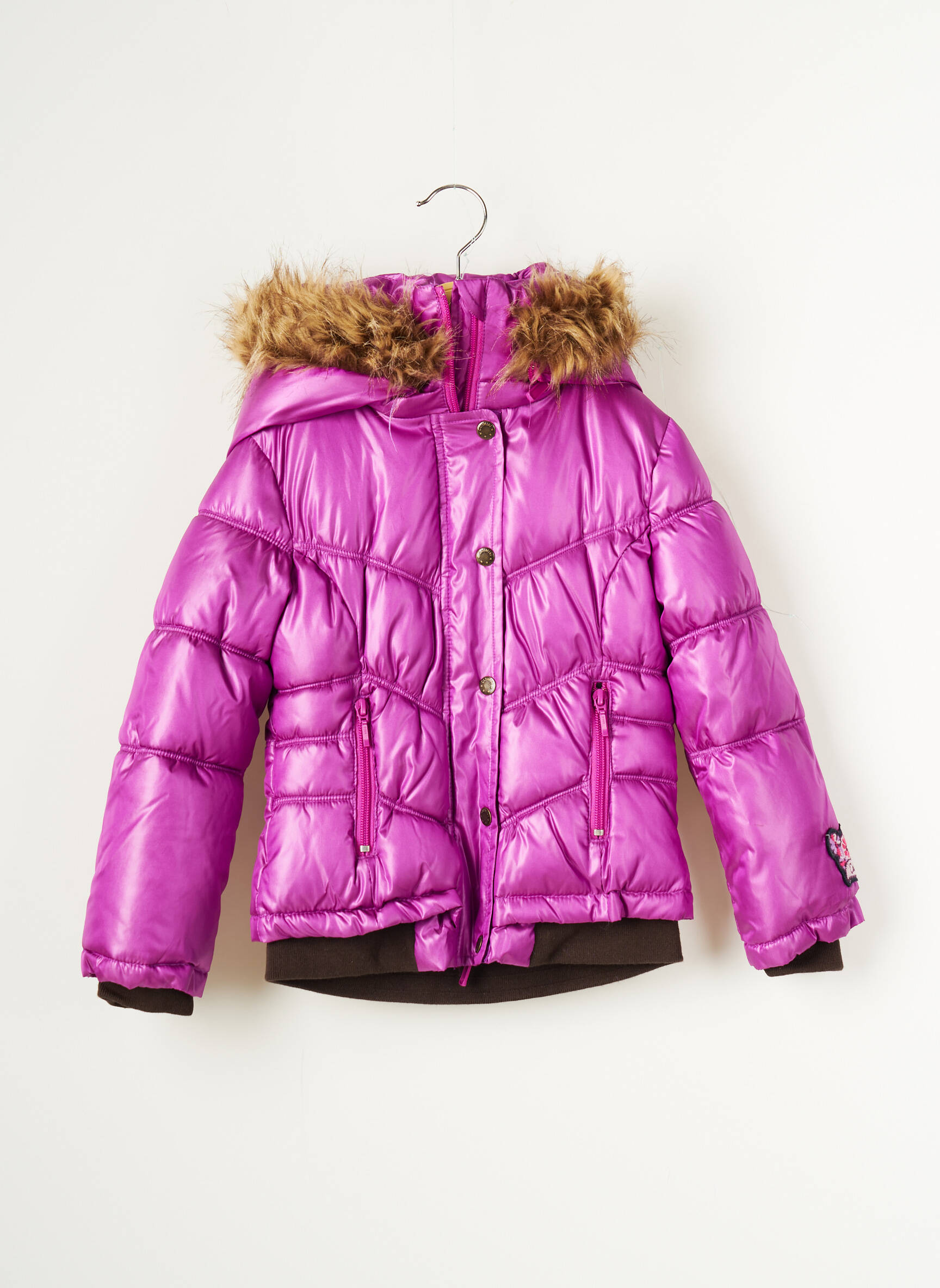 Catimini Doudounes Fille couleur violet