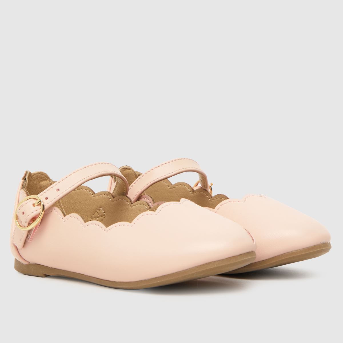 Schuh ljusrosa ballerinaskor för flickor