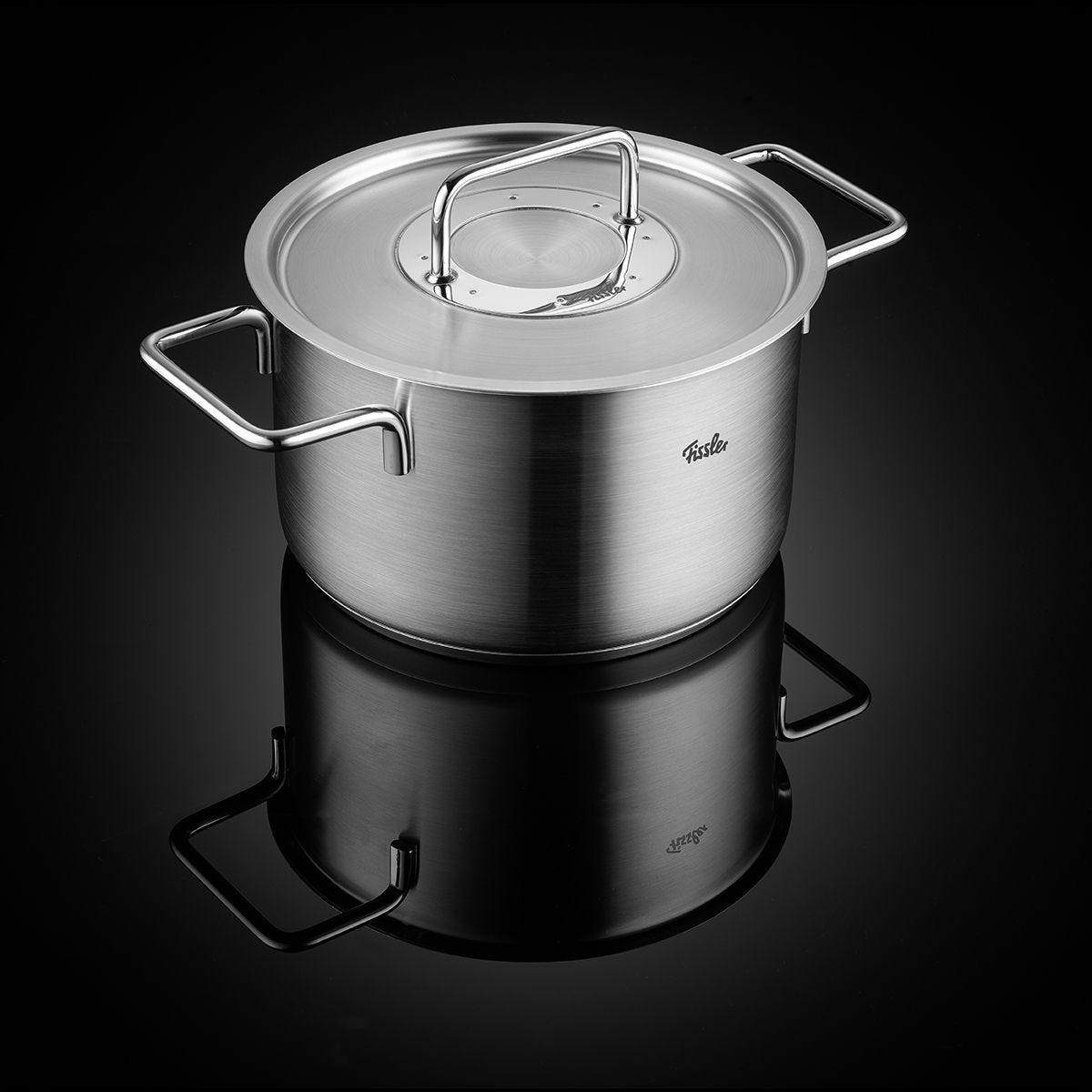 Fissler Pure Collection Kochtopf mit Metalldeckel