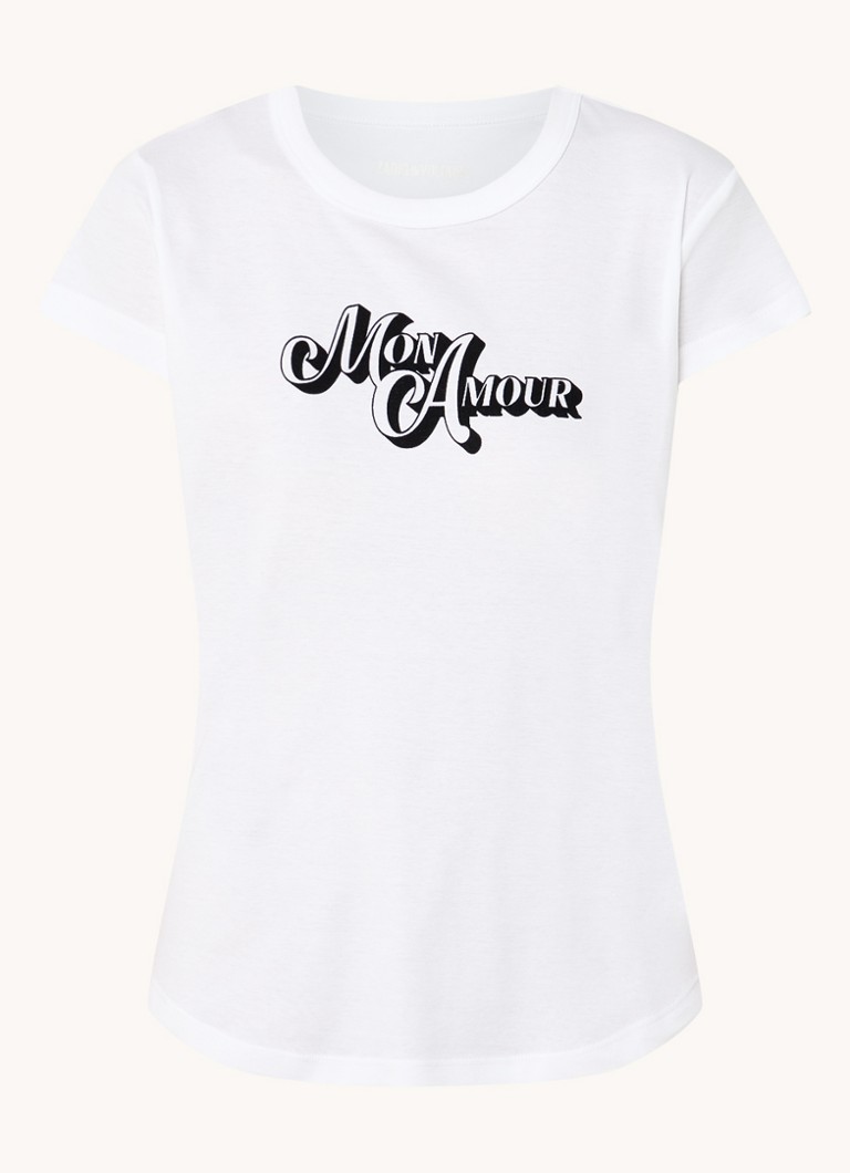 Tricou cu imprimeu Woop de la Zadig&Voltaire