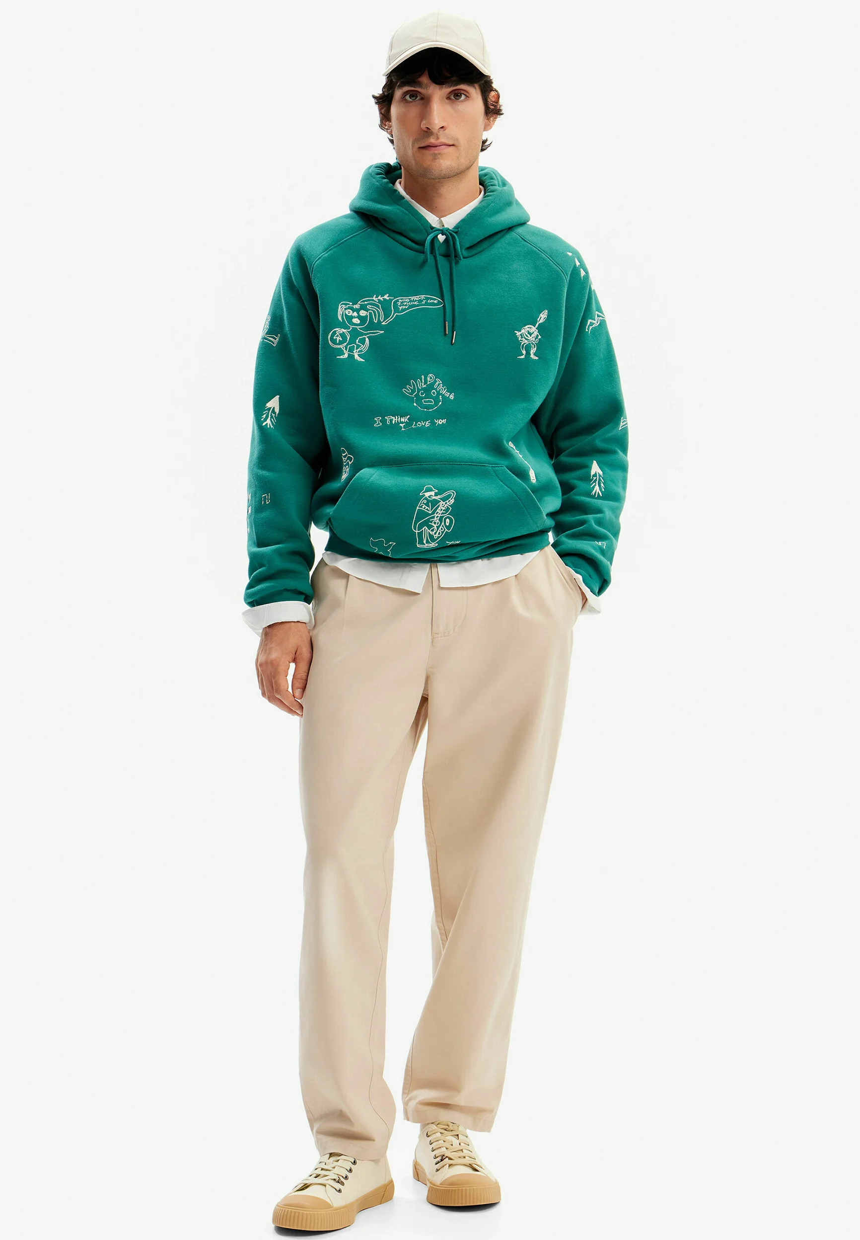 Sudadera con capucha Desigual