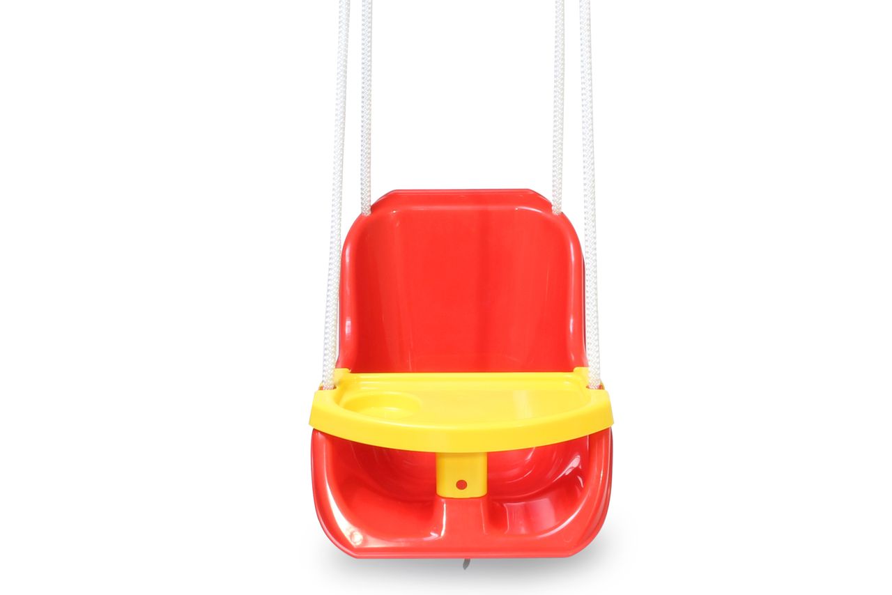 Jamara e.K. JAMARA-460660-Babyschaukel Comfort Swing rot 2in1