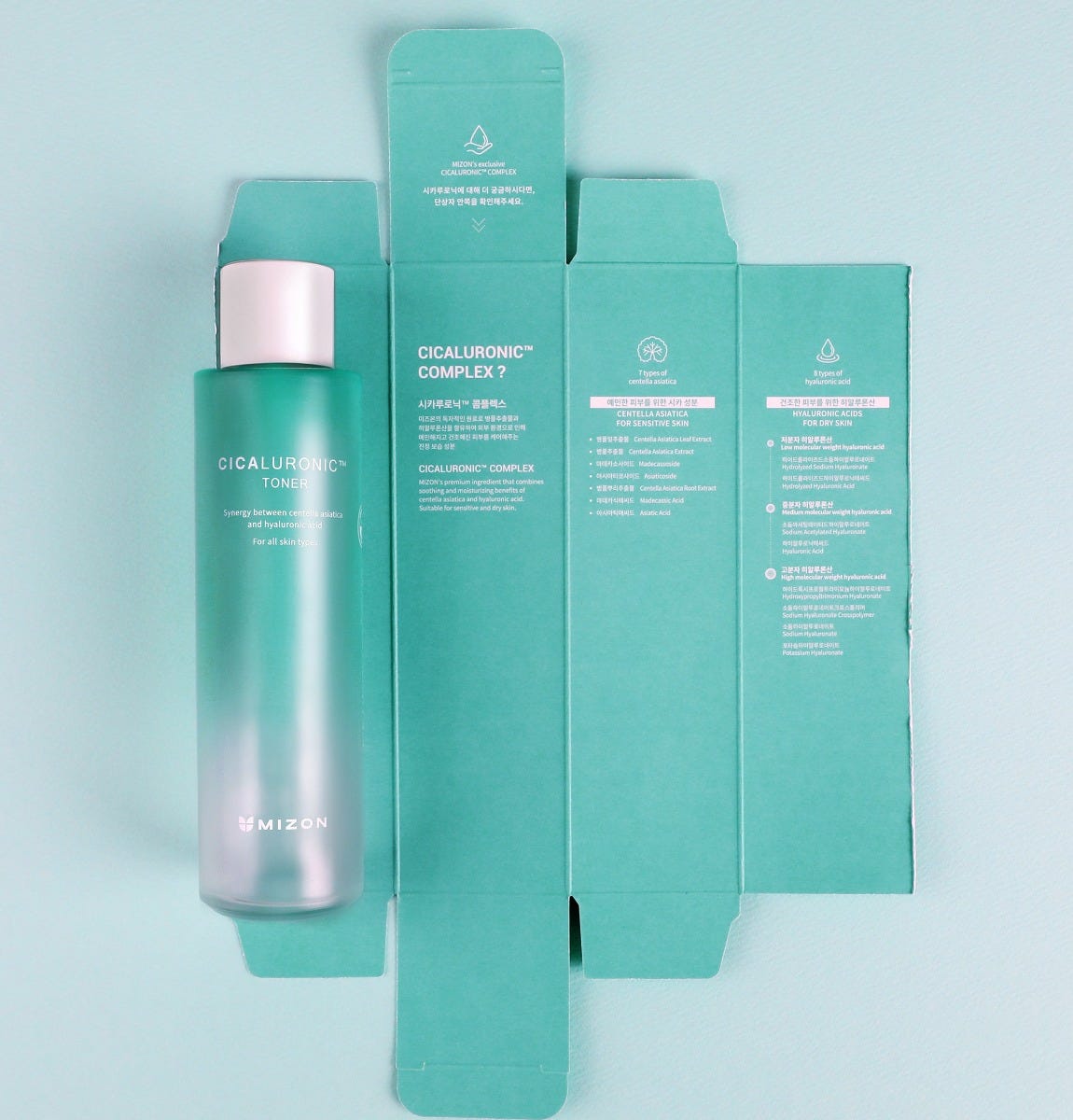 Mizon Cicaluronic Toner 150 ml