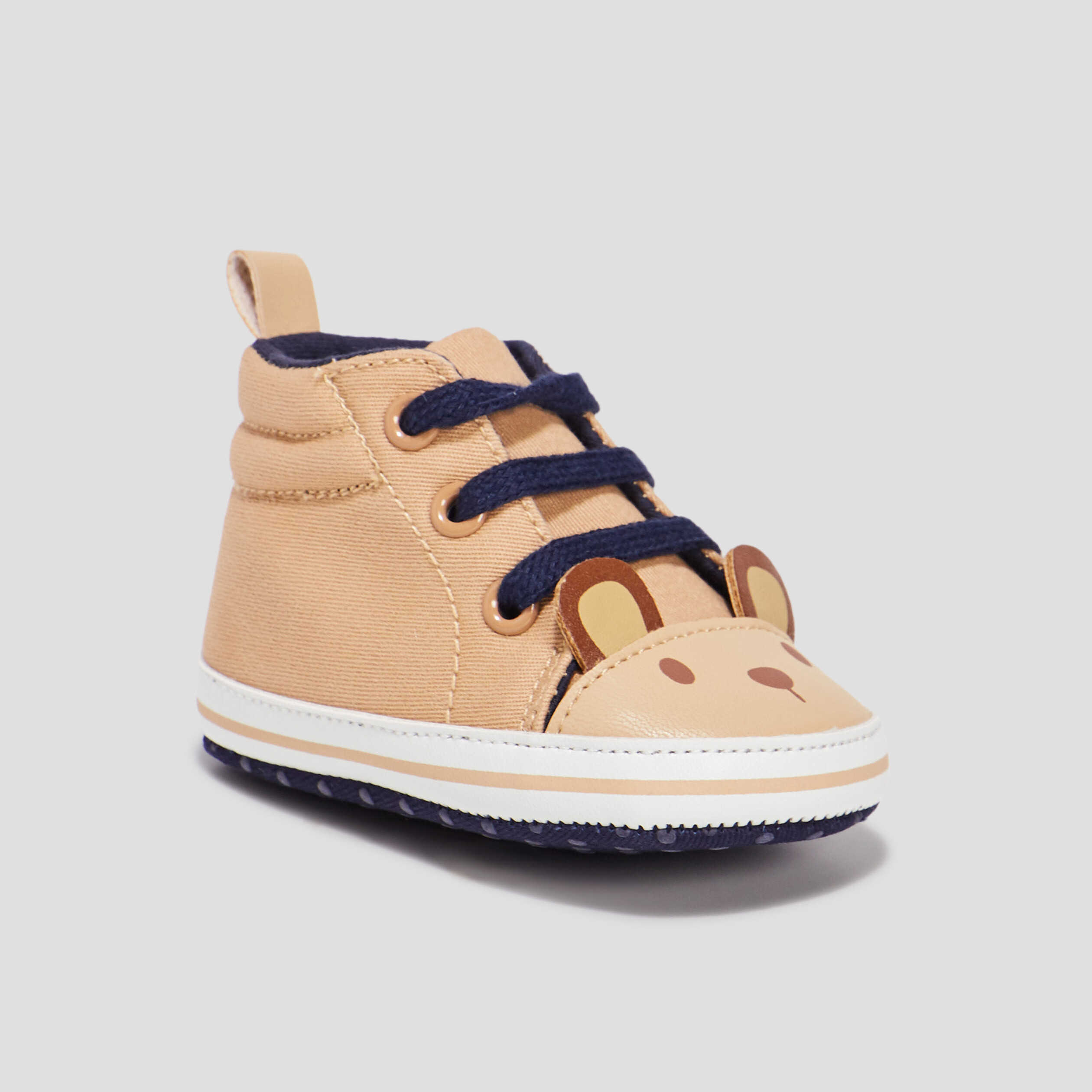 Bottillons à lacets camel bébé garçon | La Halle