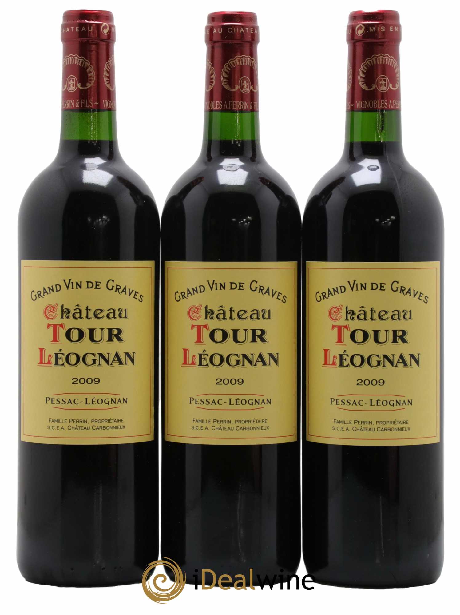 Château Tour Léognan  2009 - Lot de 6 Bouteilles