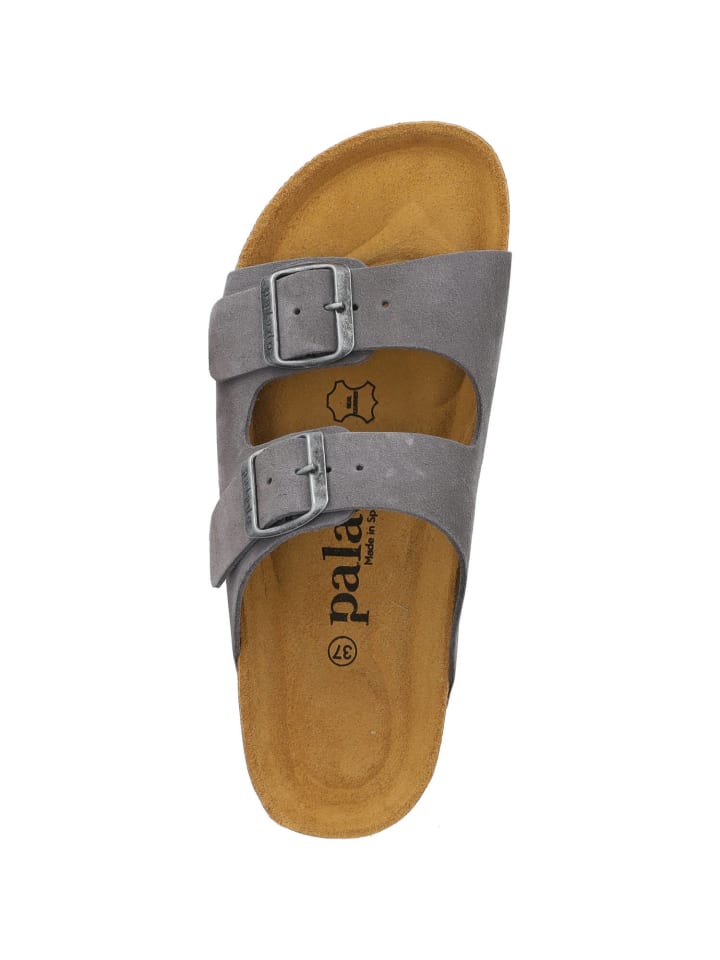 palado Pantoletten in Grau günstig kaufen