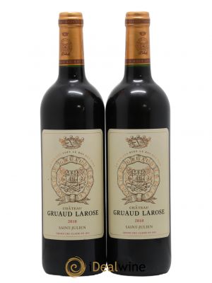 Château Gruaud Larose 2ème Grand Cru Classé  2010 - Lot de 2 Bouteilles