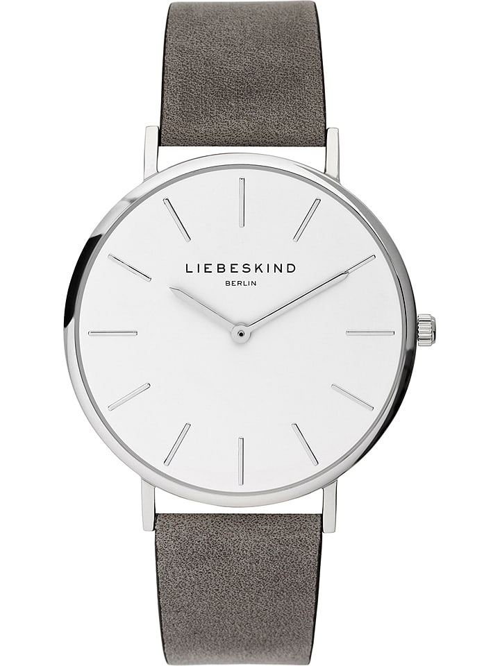 Liebeskind Quarzuhr in Grau/ Silber günstig kaufen onesize