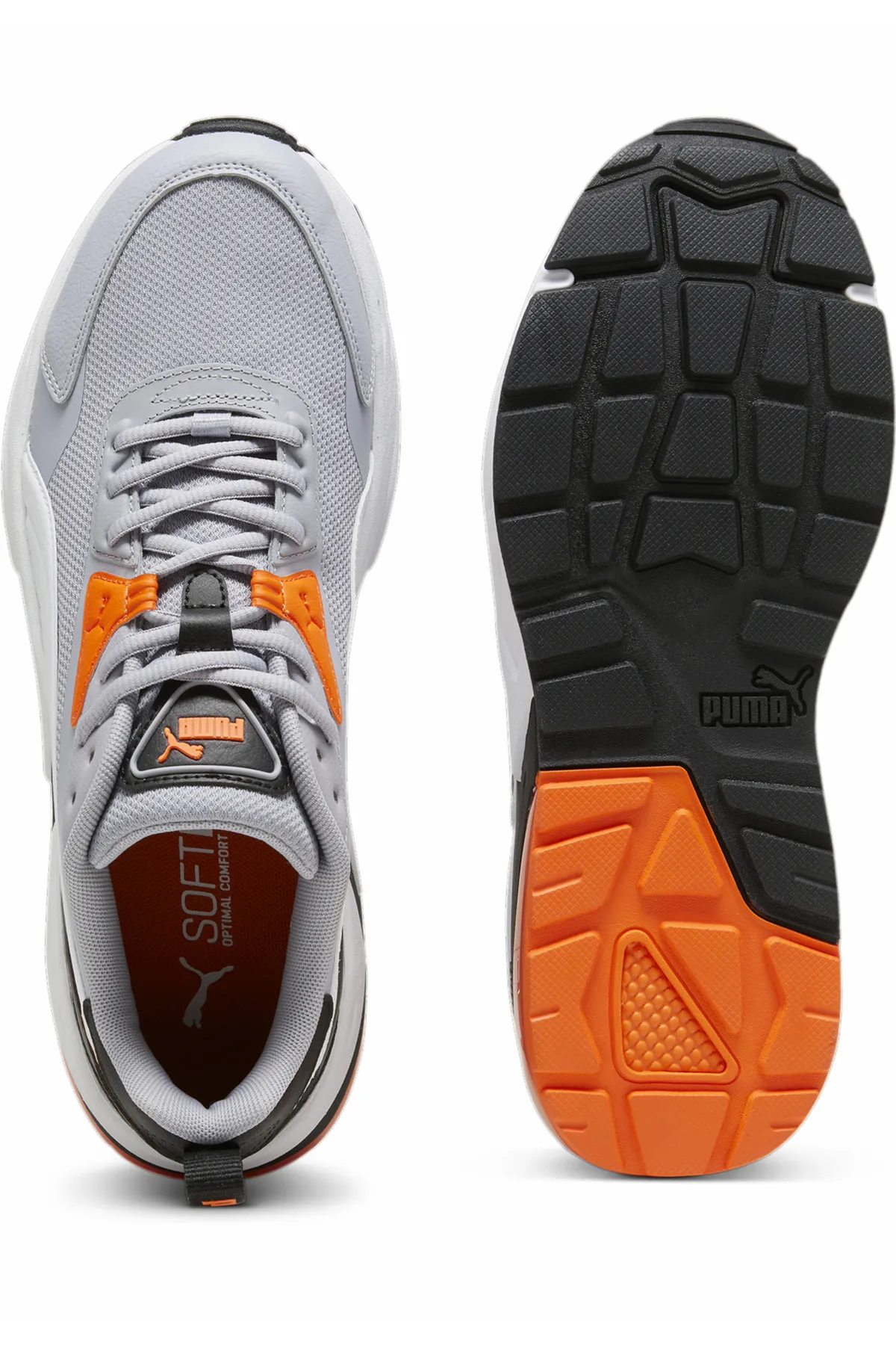 Puma  Sneaker - Grau - Flacher Absatz