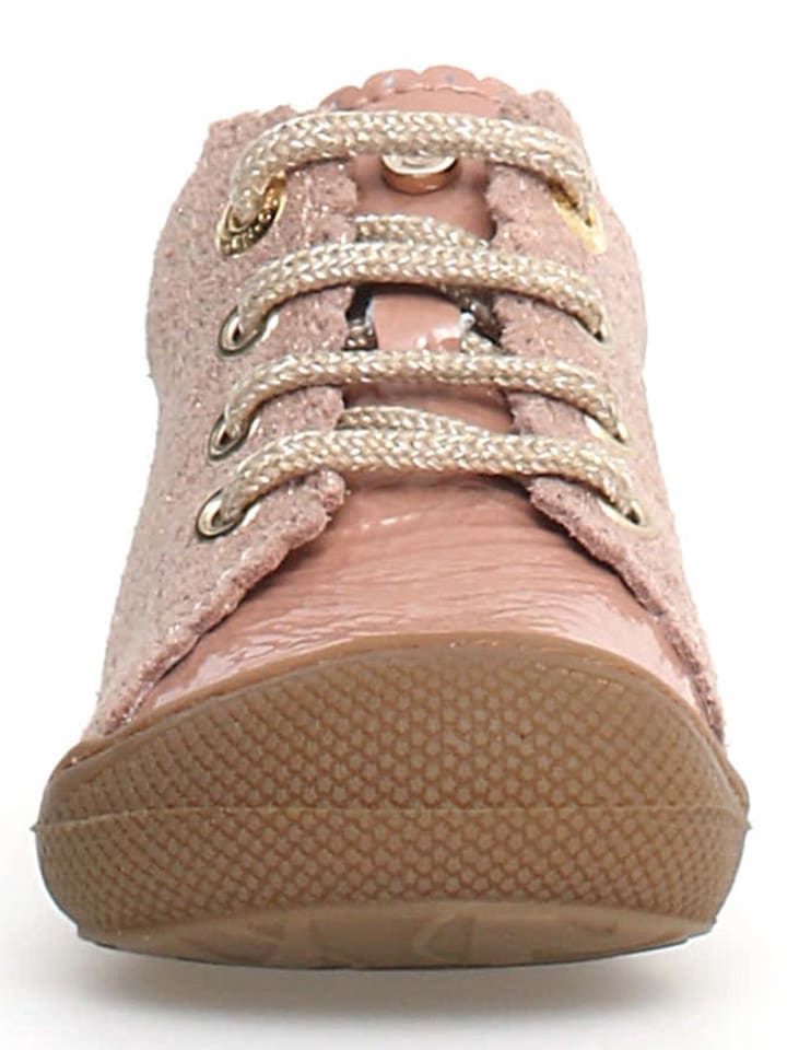 Naturino Leder-Sneakers in Rosa günstig kaufen
