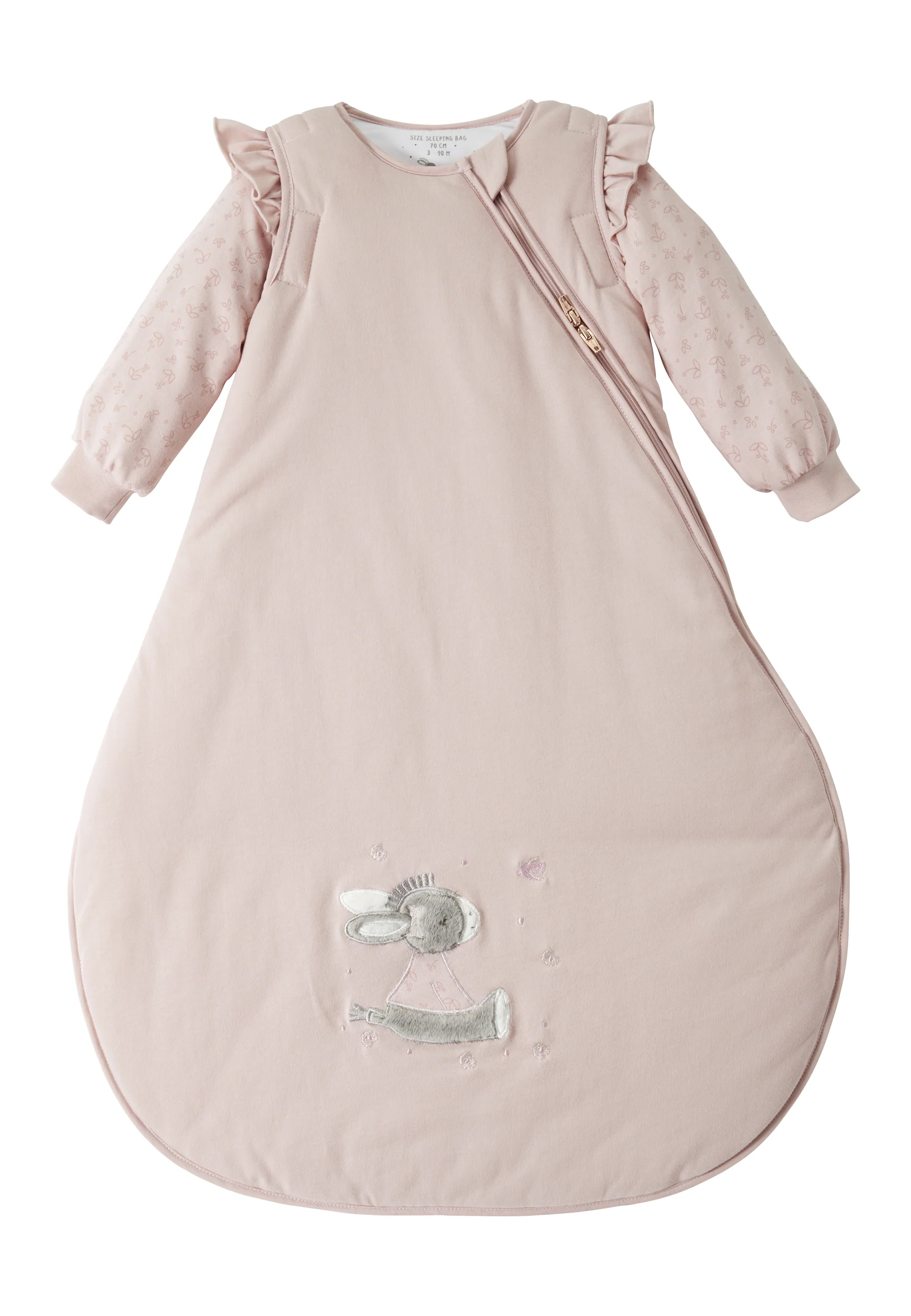 Schlafsack mit Armen, Esel Emmi Girl, 110cm