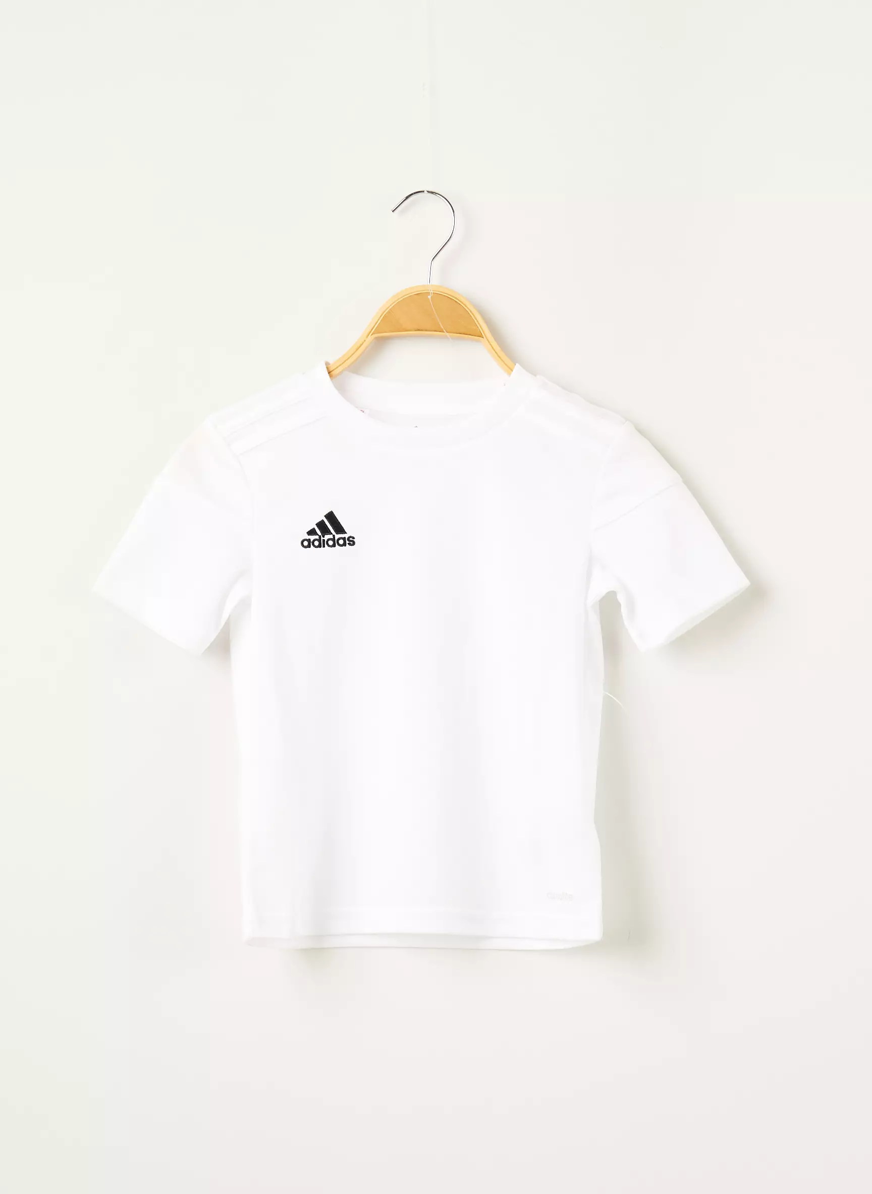 Adidas Tshirts Garcon couleur blanc