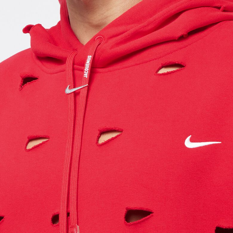 NIKE x Jacquemus Swoosh Hoodie university red