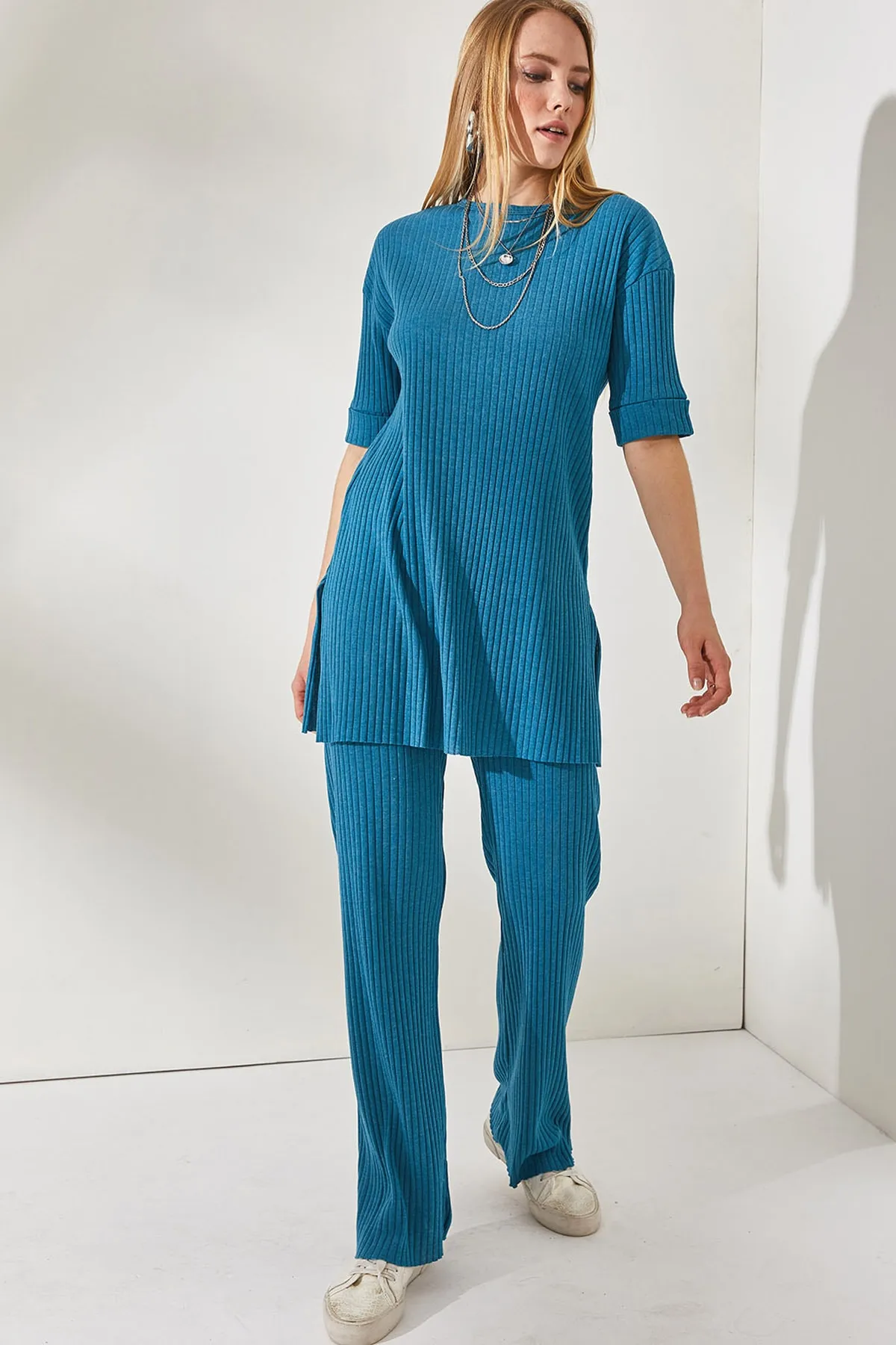 Olalook  Zweiteiler - Blau - Regular Fit