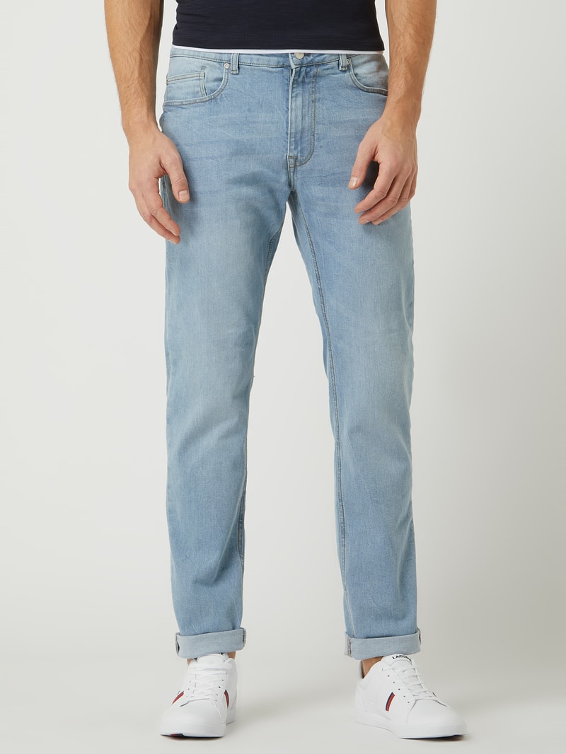 Slim Fit Jeans mit Stretch-Anteil in hellblau