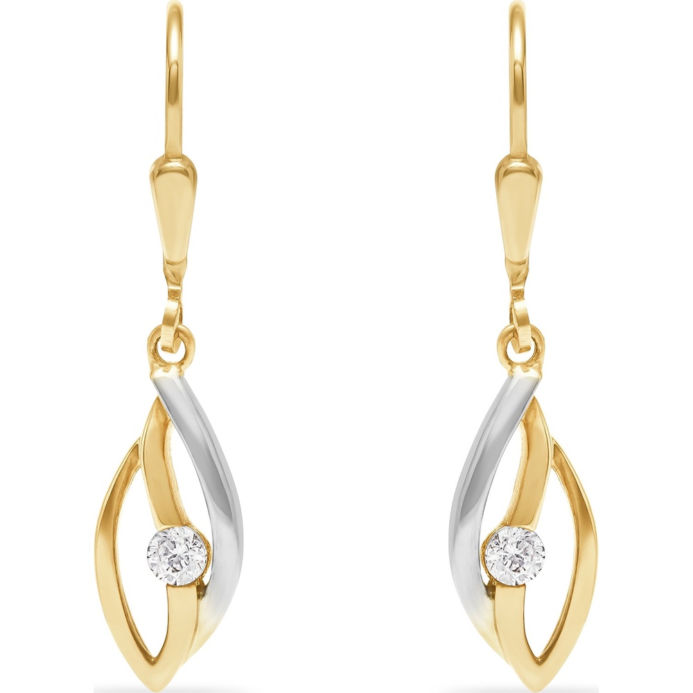 FAVS Boucles d'oreilles 375 Or jaune Boucles d'oreilles