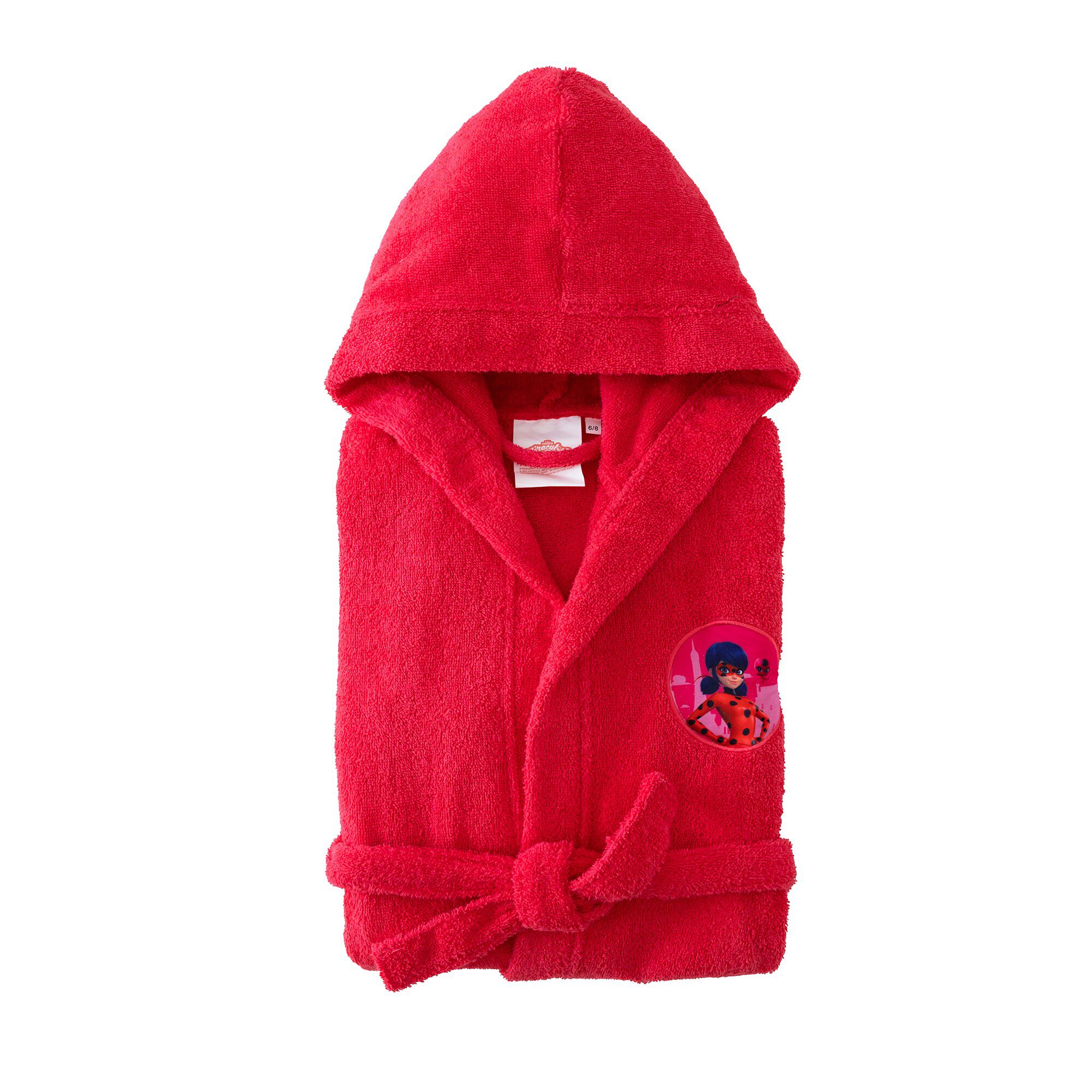 Peignoir de bain enfant Miraculous, éponge coton