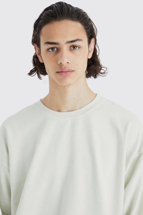 Gefärbtes Oversize Sweatshirt