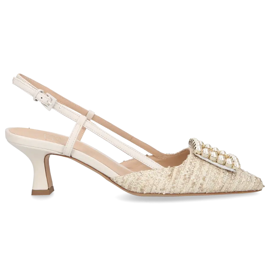 Roberto Festa - Pumps STEFI Tweed - beige
