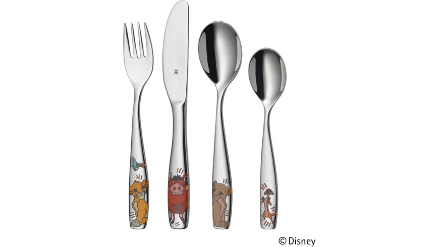WMF Kinderbesteck The Lion King, 4-tlg.