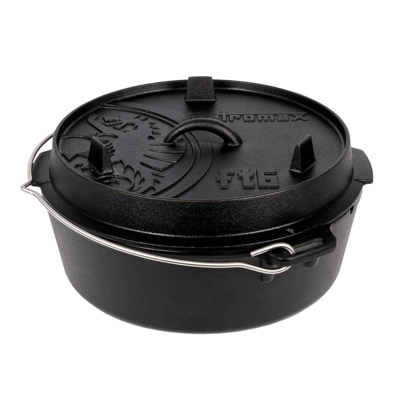 Dutch Oven Feuertopf ohne Standfüße