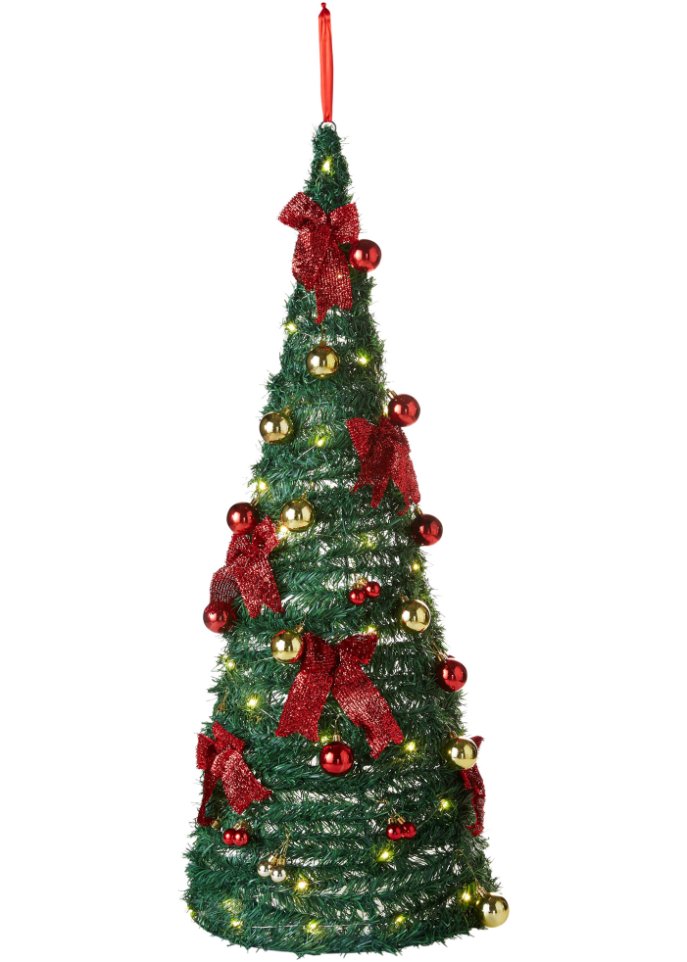 LED-Hängedeko im Weihnachtsbaum-Design